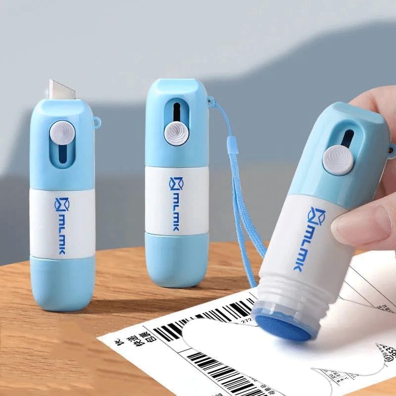 Heat Protectant Spray - Thermopapier-Korrekturflüssigkeit mit Unboxing-Messer, tragbar, langlebig, Thermopapier,
