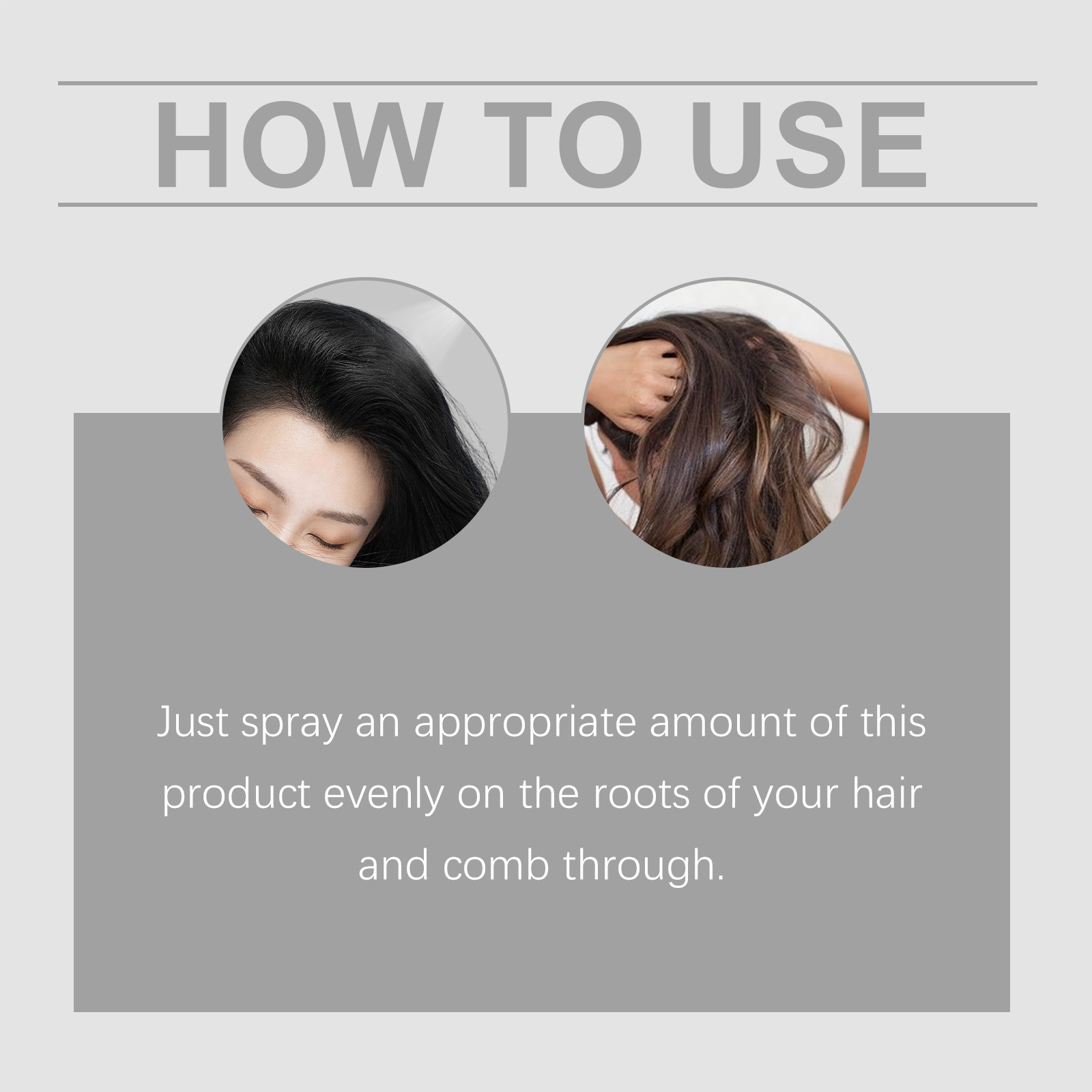 Hair Care Natural - Trocken-Shampoo-Spray Ölkontrolle Anti-Frizz Nicht-Fettig Volumen-Gebend Tiefenwirksam