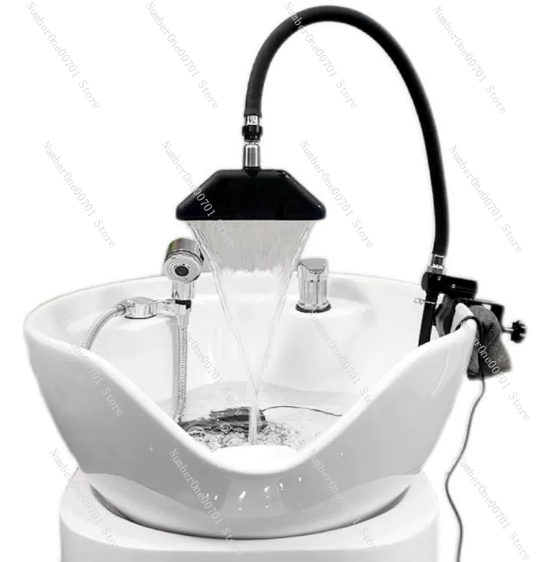 Hair Care In Salon - Kopf-Spa-Duschkopf für Shampoo-Waschbecken, Wasserfall-Duschkopf für Shampoo-Bett,