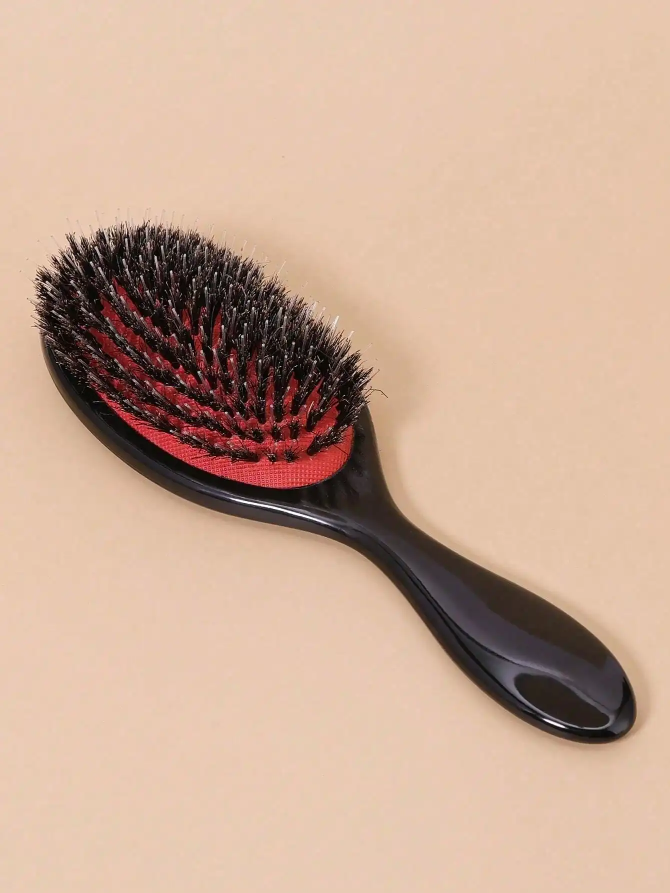Hair Care In Salon - Minimalistische tragbare Mini-Haarbürste mit Kugelspitze zum