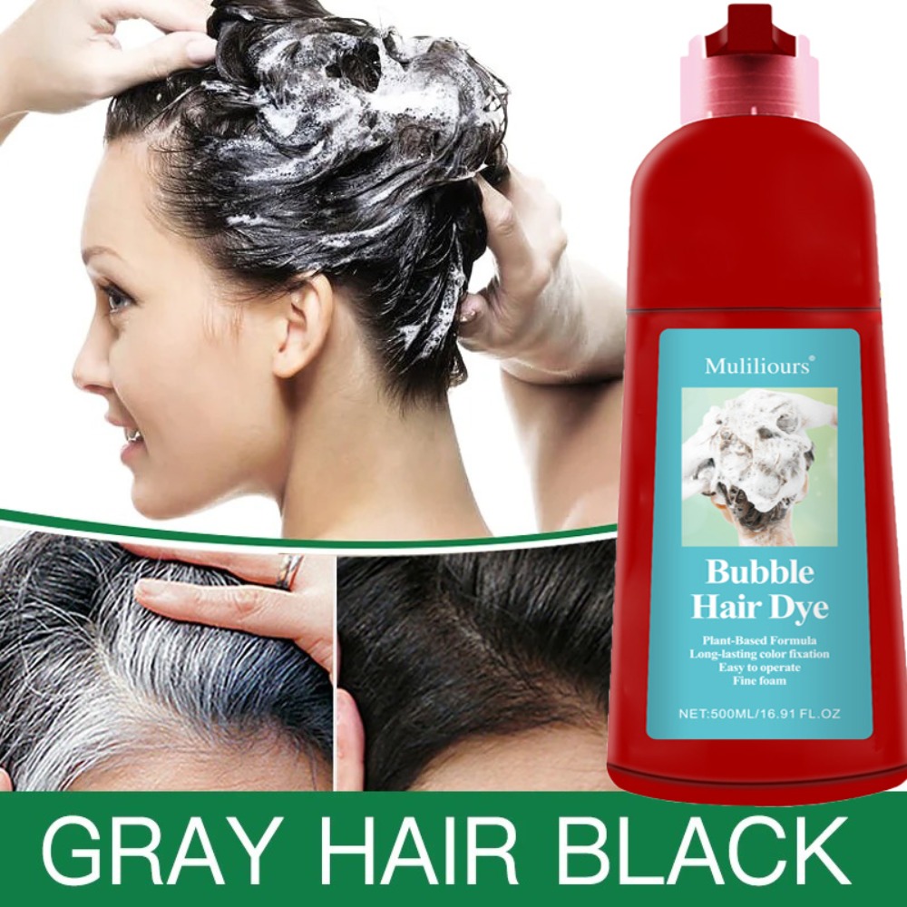 Hair Care With Aloe Vera - Blasen-Haarfärbemittel bedeckt effektiv graues Haar, angereichert