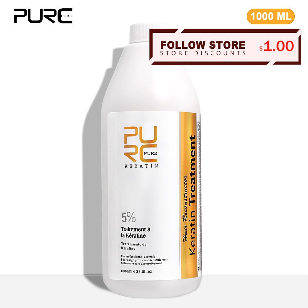 Hair Care In Salon - Purc 5% Keratin Glättung behandlung krause