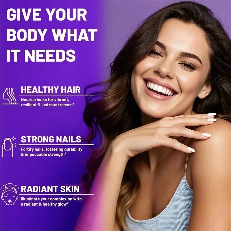 Biotin Collagen Keratin-Ergänz – Hair Care Vitamin Bewertung und Preis