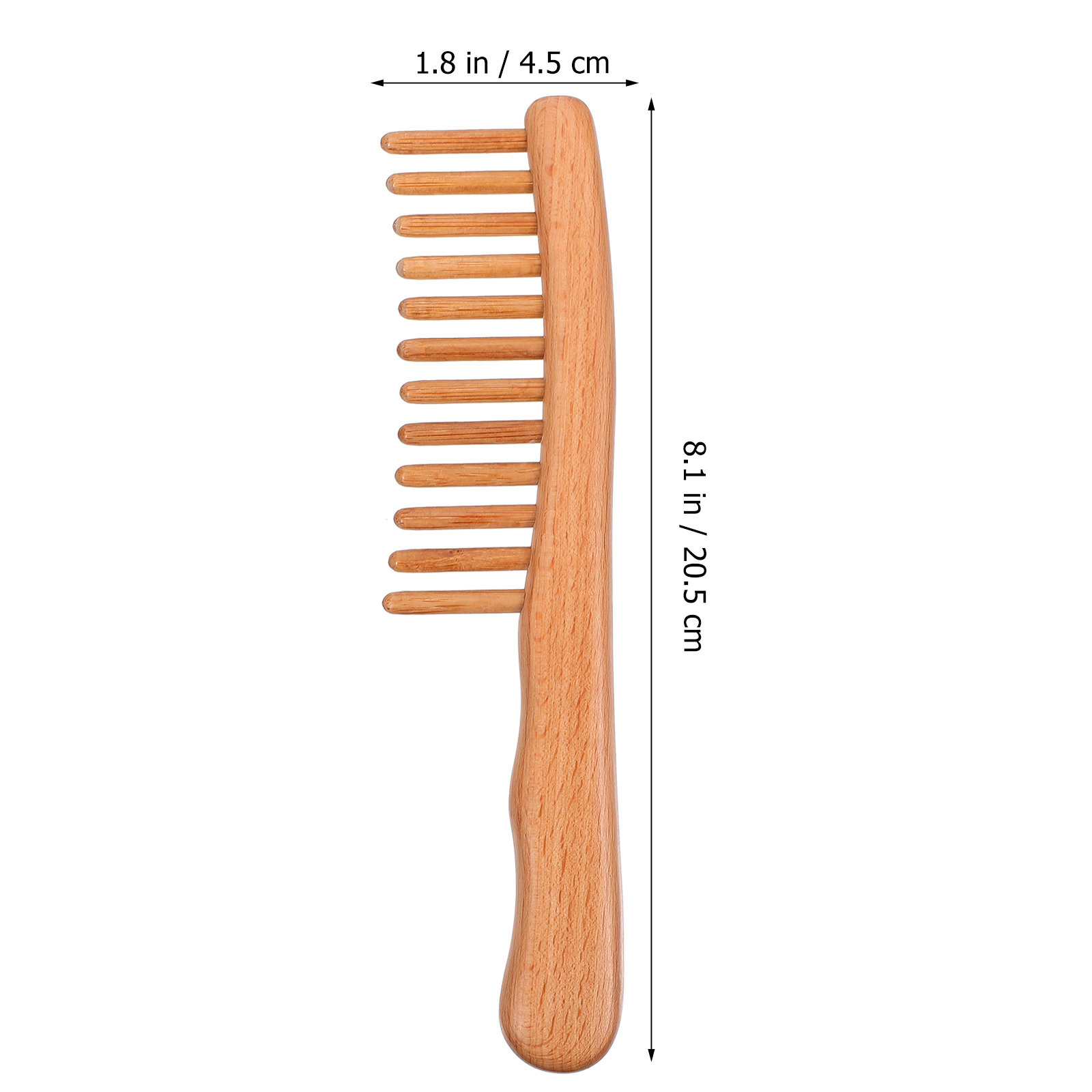 1 Stück polierter Massagekamm  – Hair Care Natural Bewertung und Preis