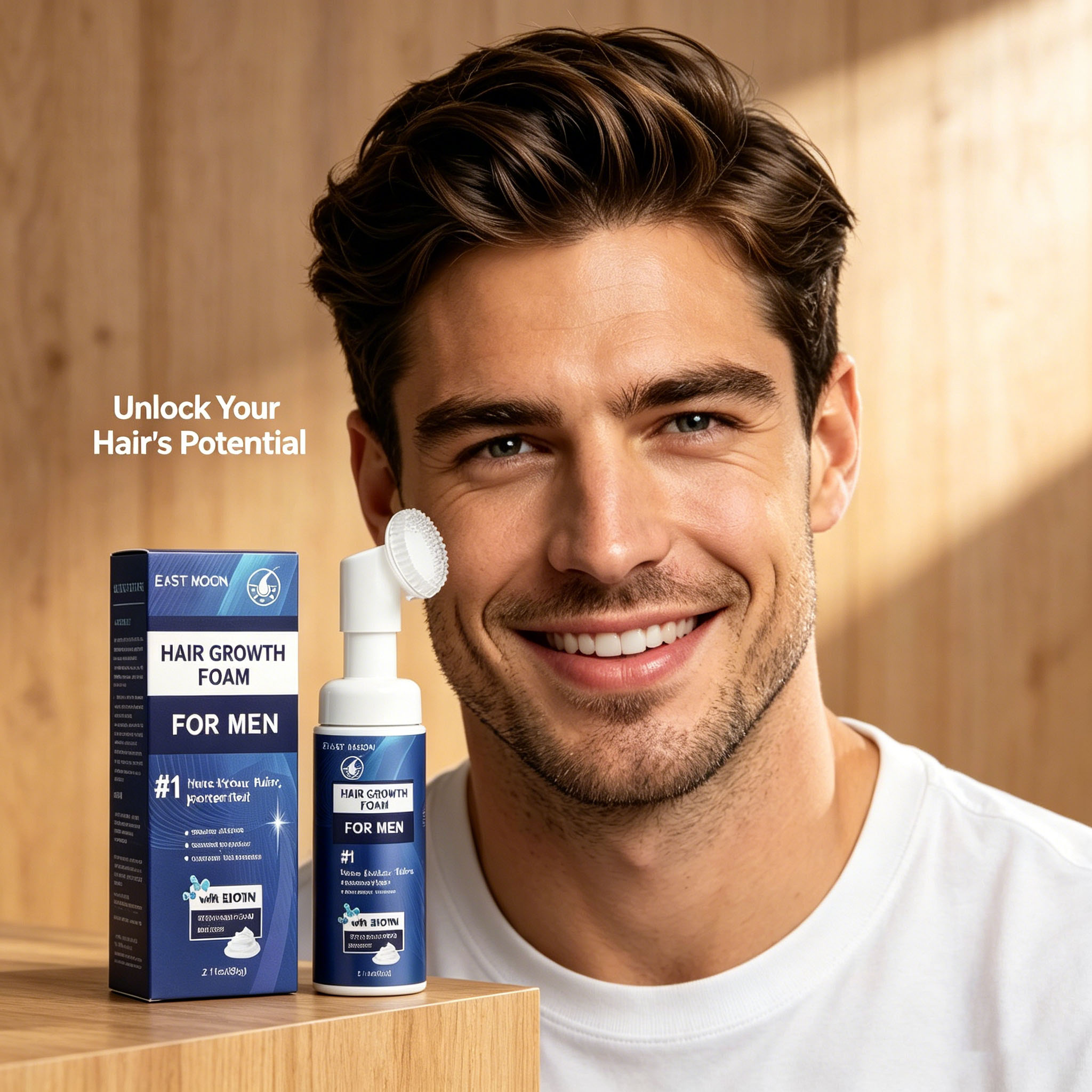 Haarwuchs-Schaum Silikonbürste – Hair Care Natural Bewertung und Preis