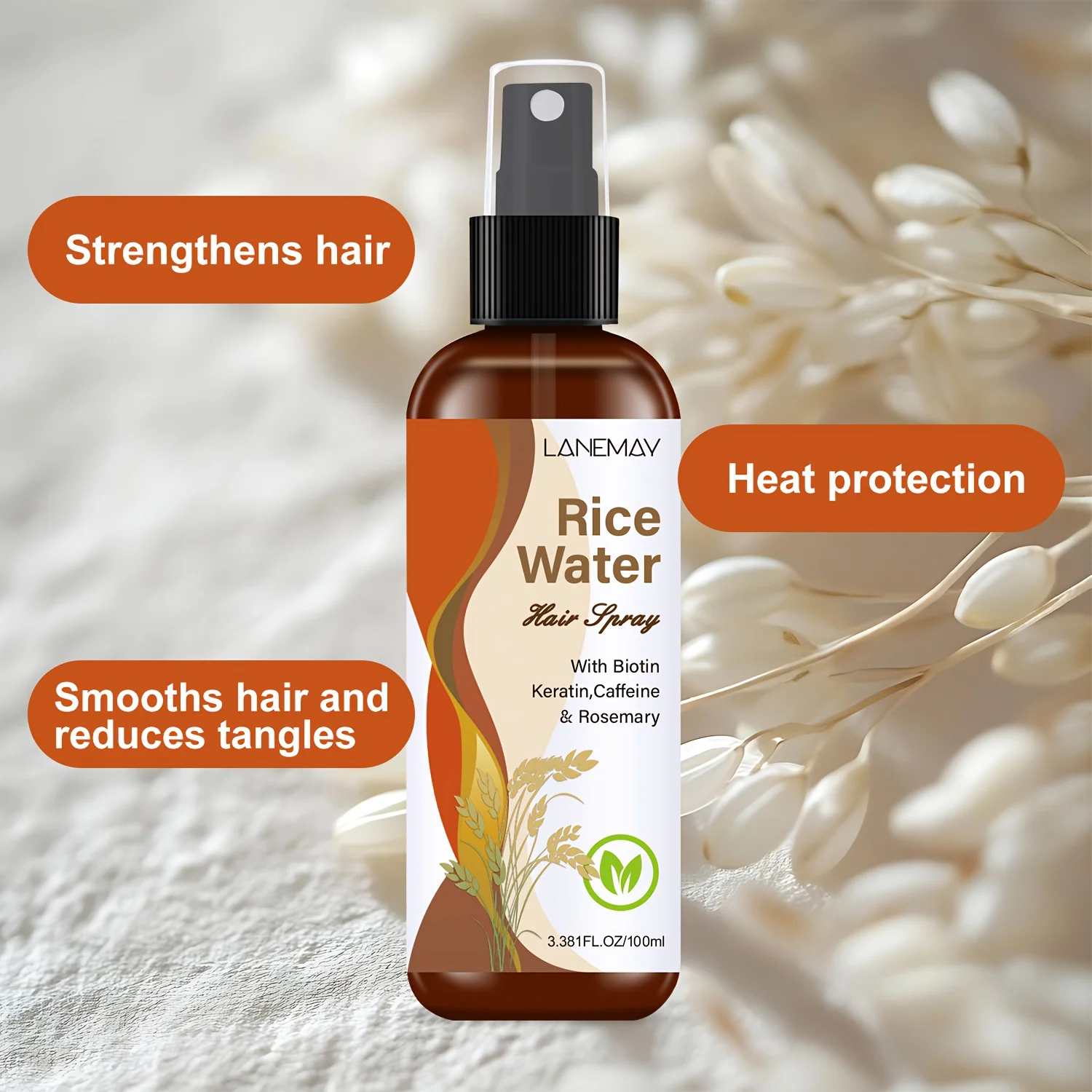 Reiswasser-Haarspray – mit Bio – Hair Care Vitamin Bewertung und Preis