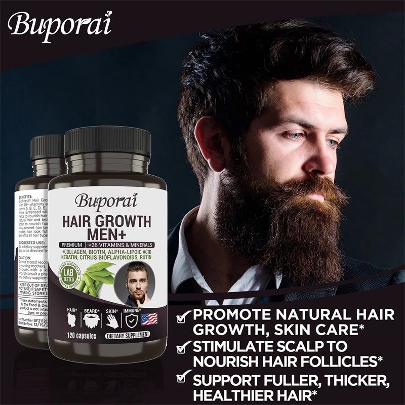 Haarwachstums-Männer-Ergänzung – Hair Care Vitamin Bewertung und Preis