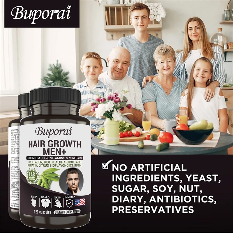 Haarwachstums-Männer-Ergänzung – Hair Care Vitamin Bewertung und Preis
